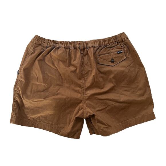 NWT Chubbies Original Stretch Twill Shorts The Staples Dark Khaki 5.5" Size XXL - Picture 4 of 7